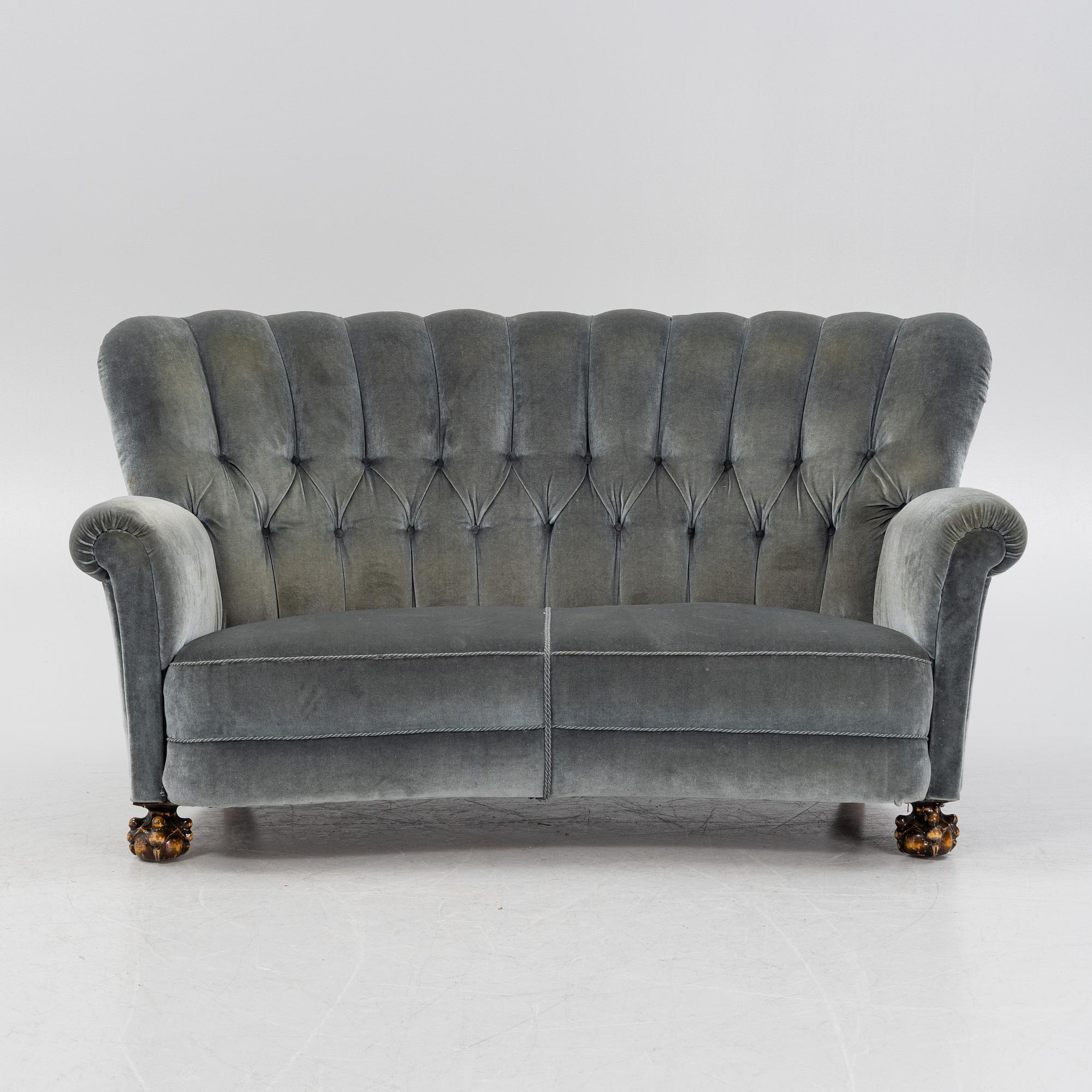 A Swedish Mdoern sofa, 1940's.