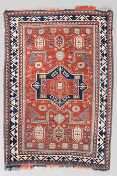 A RUG, Probably from Ardabil, around 202 x 143 cm.