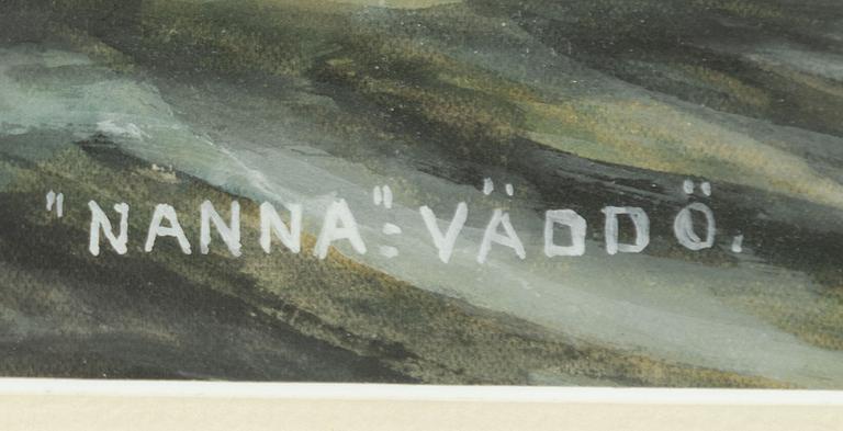 Gustav Fredriksson, "Nanna" – Väddö.