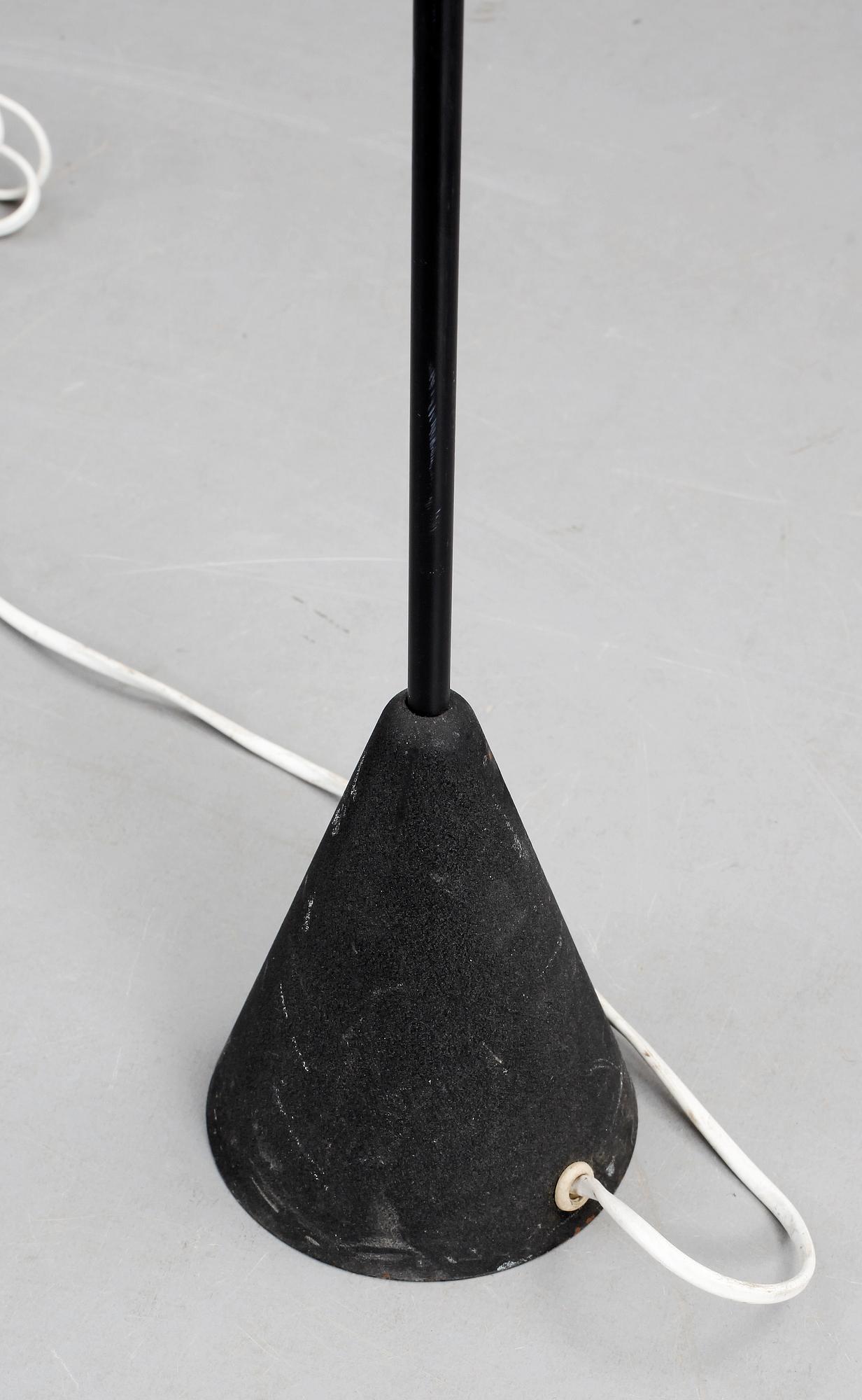 CARL AUBÖCK,  golvlampa, Österrike, 1950-tal.