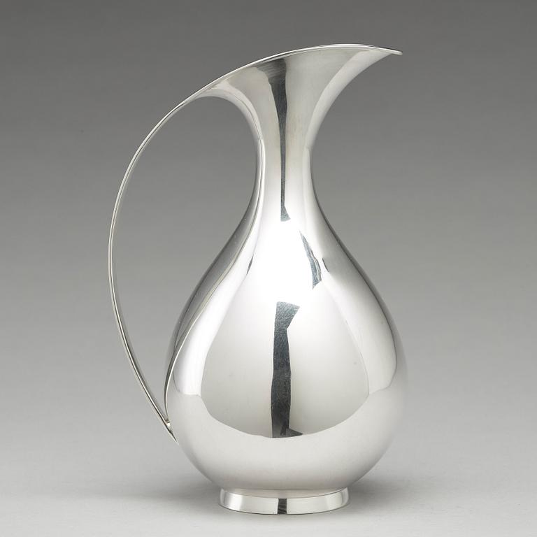 Kay Fisker, a sterling pitcher, by Anton Michelsen, Copenhagen, Denmark 1947.