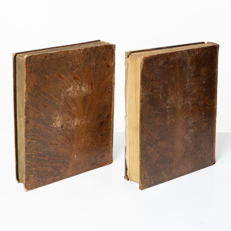 Two volumes of Cooks travels, with 37 engraved plates + maps and charts.