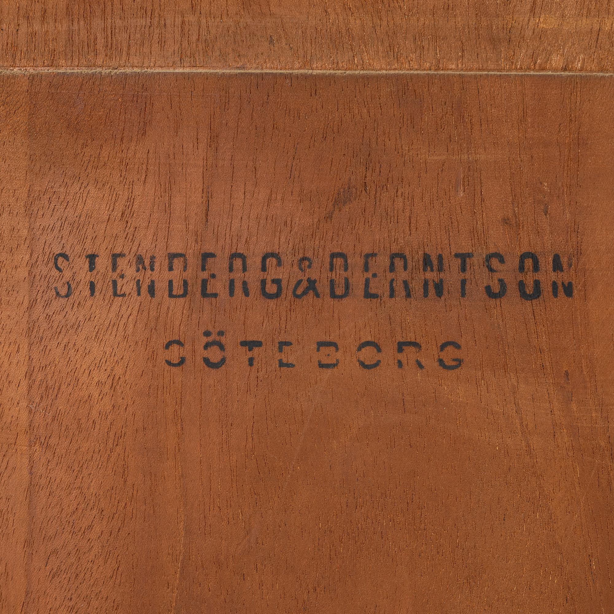 Sideboard, Empire style, Stenberg & Berntson Gothenburg, second half of the 19th century.