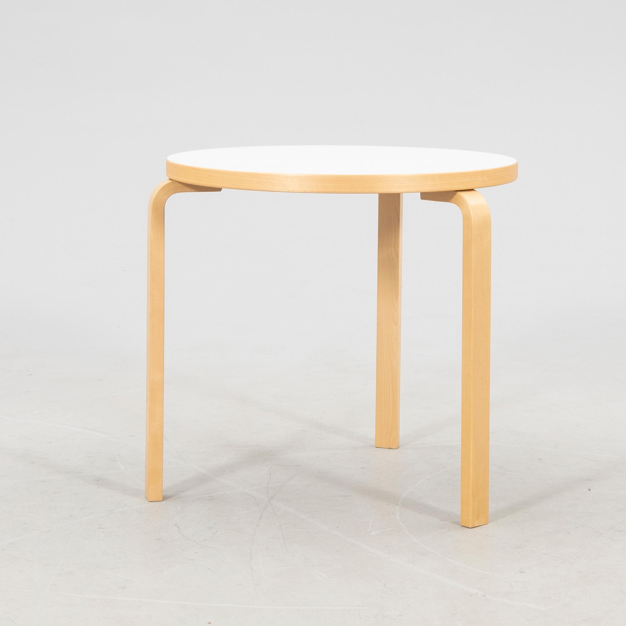 Alvar Aalto, dining table 90B Artek 2008.