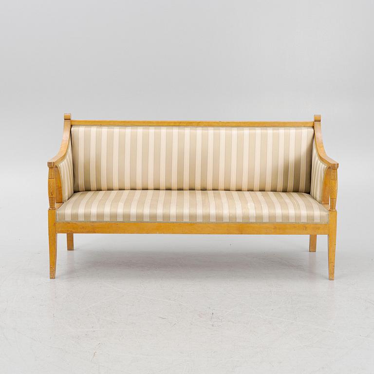 An Empire style sofa, early 20th century.