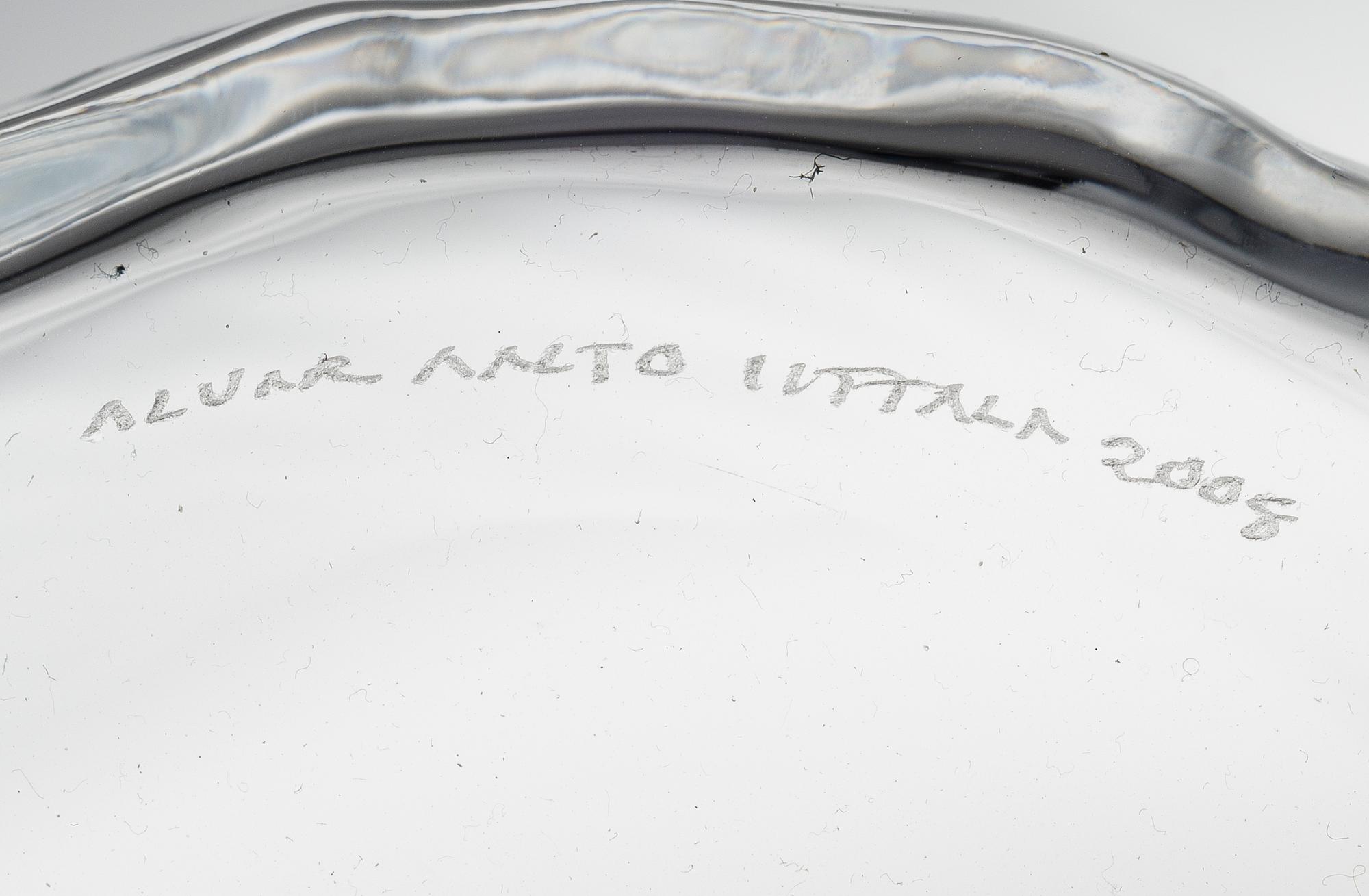 ALVAR AALTO, VASE. Signed Alvar Aalto Iittala 2008. Designed in 1936.