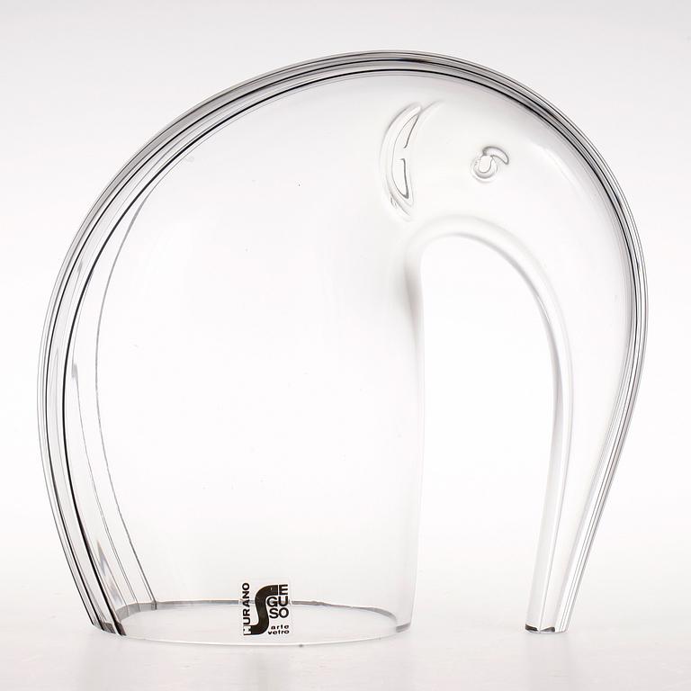 FIGURIN, glas, Seguso, Italien, 1960-tal.