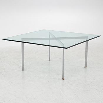 Ludwig Mies van der Rohe, a "Barcelona" coffee table, Knoll.