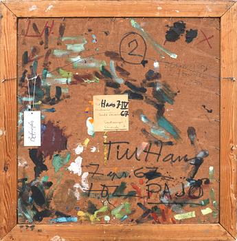 Osvald Larsson, Still Life in Blue Vase.