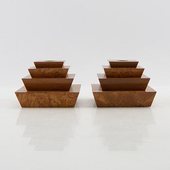 Candelabras a pair Art Deco 1930s.