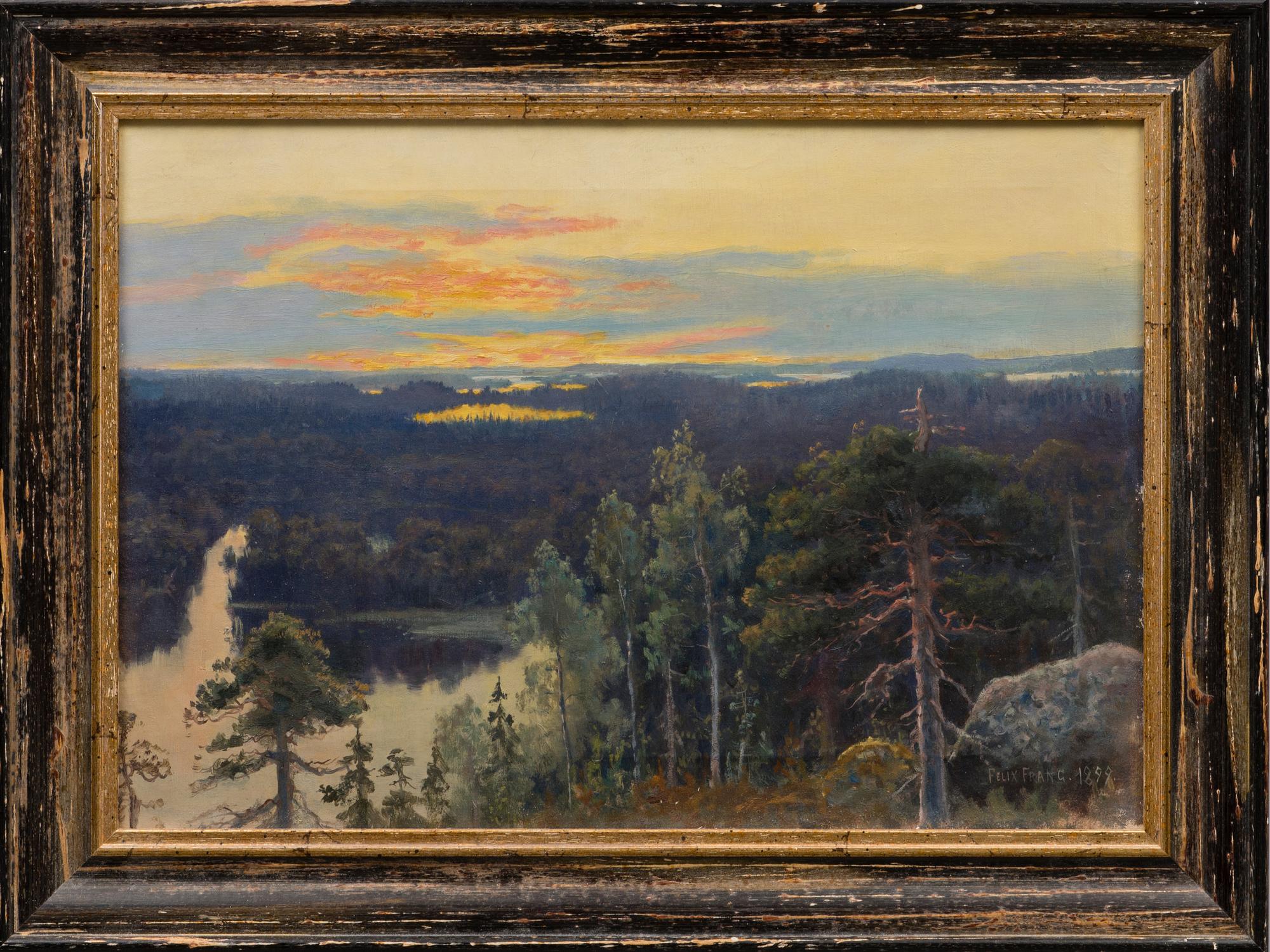 LANDSCAPE, SUNSET.