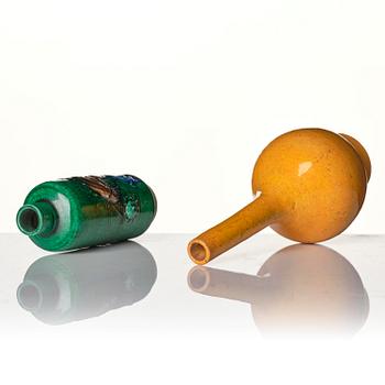 A group of four monochromes, Qing dynasty, 18/19th century.