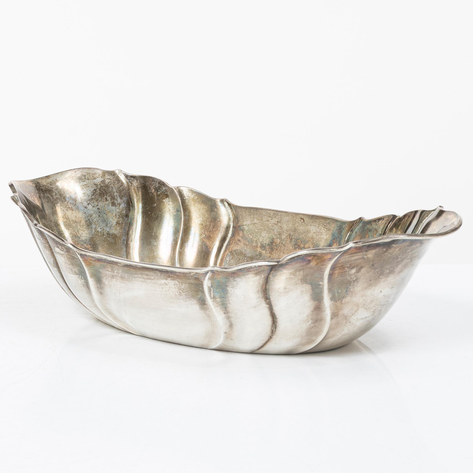 Anton Michelsen, Bowl, sterling silver, Denmark 1899.