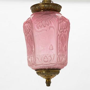 Månskensampel, jugend, omkring år 1900.