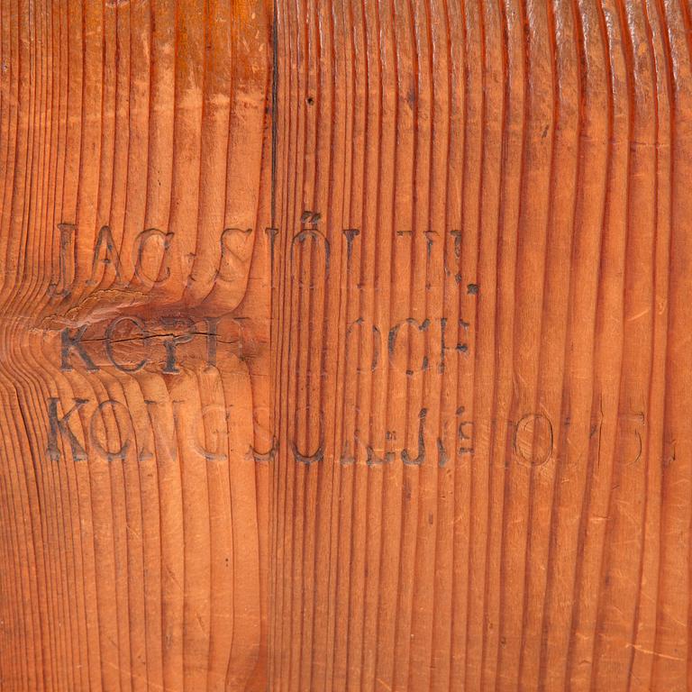 A Swedish tilt-top table by J Sjölin, master 1767.
