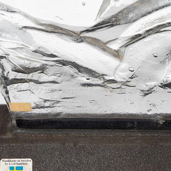 Christer Sjögren, sculpture, glass, Lindshammar.