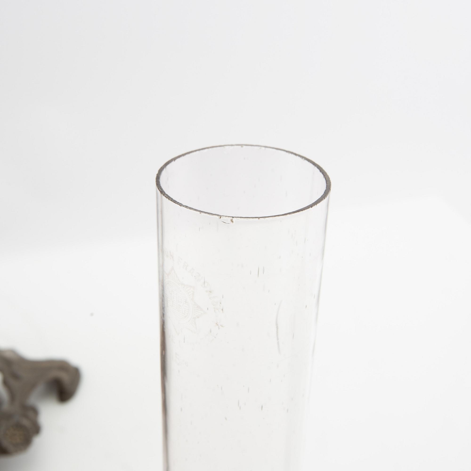 Table foot lamp, Art Nouveau, early 20th century.