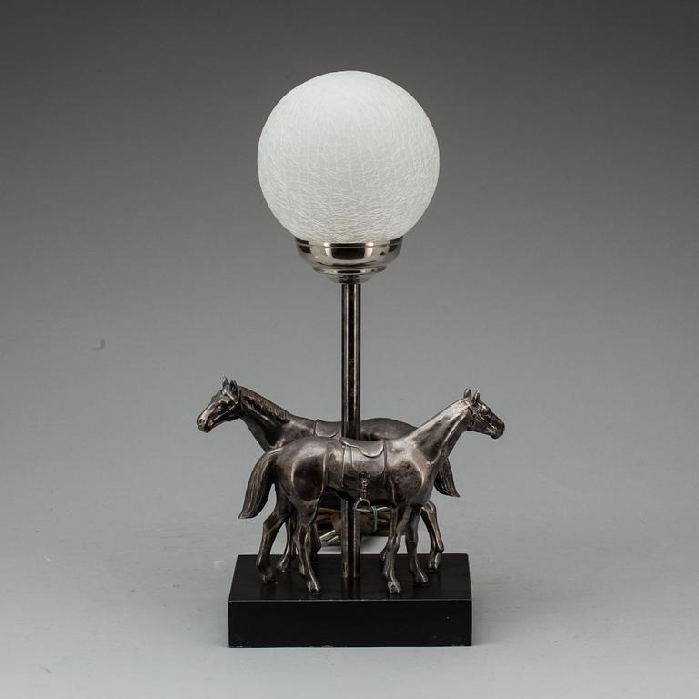 BORDSLAMPA, art deco-stil, 1900-tal.