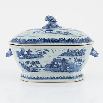 Terrin, kompaniporskin, Kina,  Qianlong (1736-95).