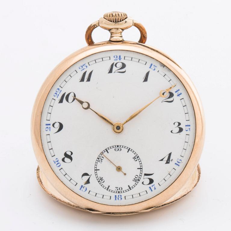 FICKUR, 14K guld, 1900-talets första hälft.