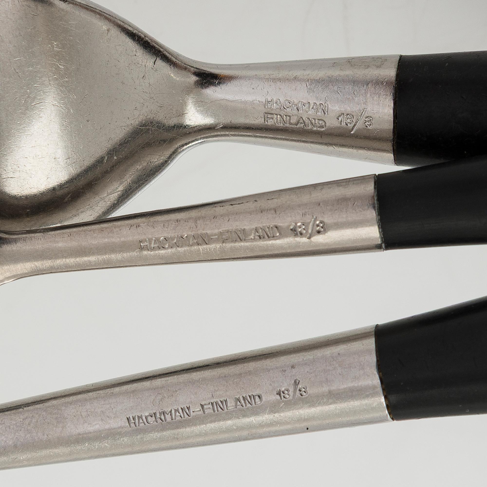 Bertel Gardberg, aterinsarja, 23 osaa, "Lion de Luxe", Hackman, 1900-luvun loppupuoli.