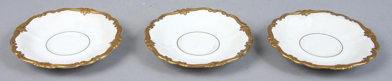 KAFFESERVIS, 12 delar, porslin,   "Pompadour", Rosenthal.