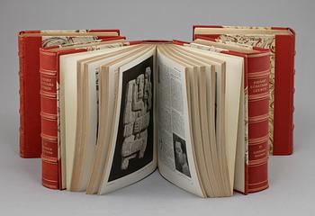 BÖCKER, 5 vol, "Svenskt Konstnärslexikon", Allhems förlag, Malmö, 1950/60-tal.