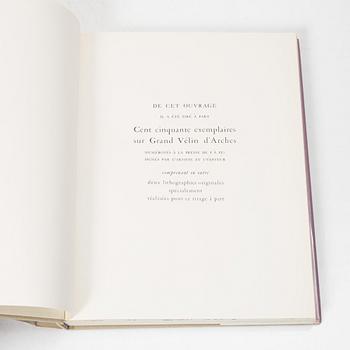 Marc Chagall, böcker, 6 st, "Chagall Lithographe I-VI, 1922-1985", Fernand Mourlot.