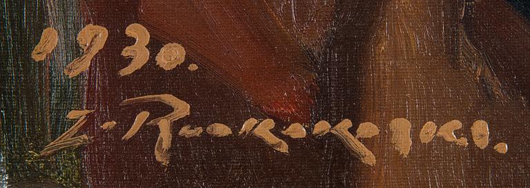 Jalmari Ruokokoski, Flickporträtt.