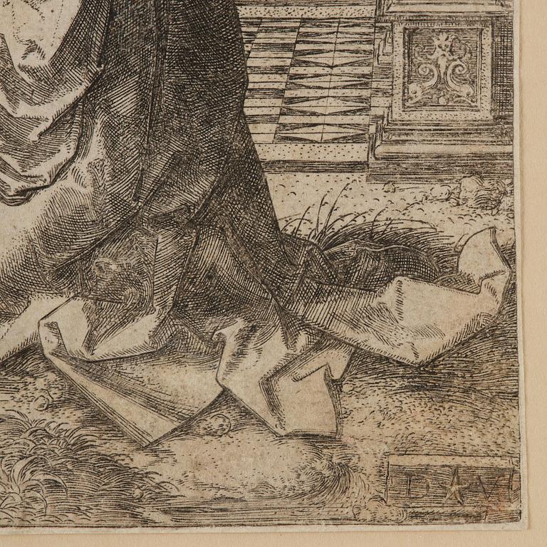 Dirk Jacobsz Vellert, "St. Bernard Adoring the Christ Child".