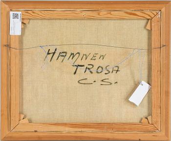 CURT SJÖBERG, olja på duk, signerad och daterad -81.