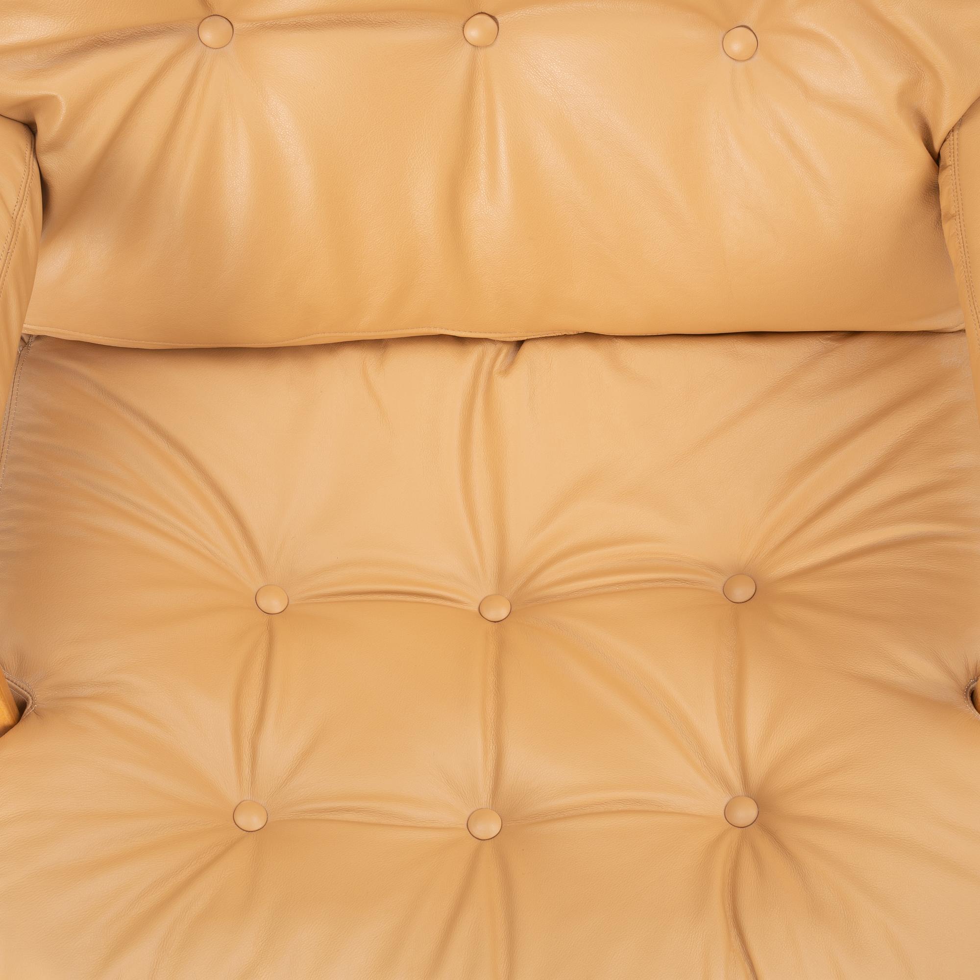 Bruno Mathsson, a pari of 'Ingrid' easy chairs, Dux.
