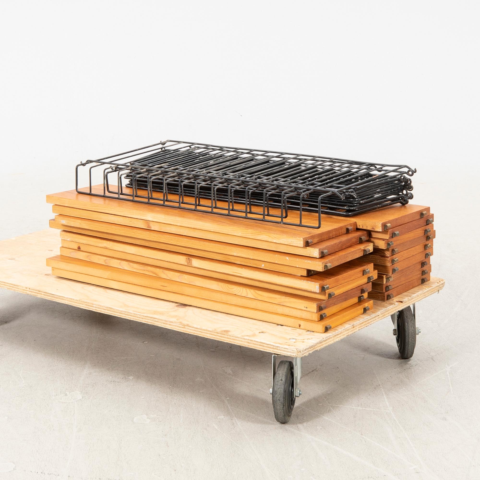 Nils Strinning, hyllsystem, "String/BFB hyllan", String Design AB, 1950/60-tal.