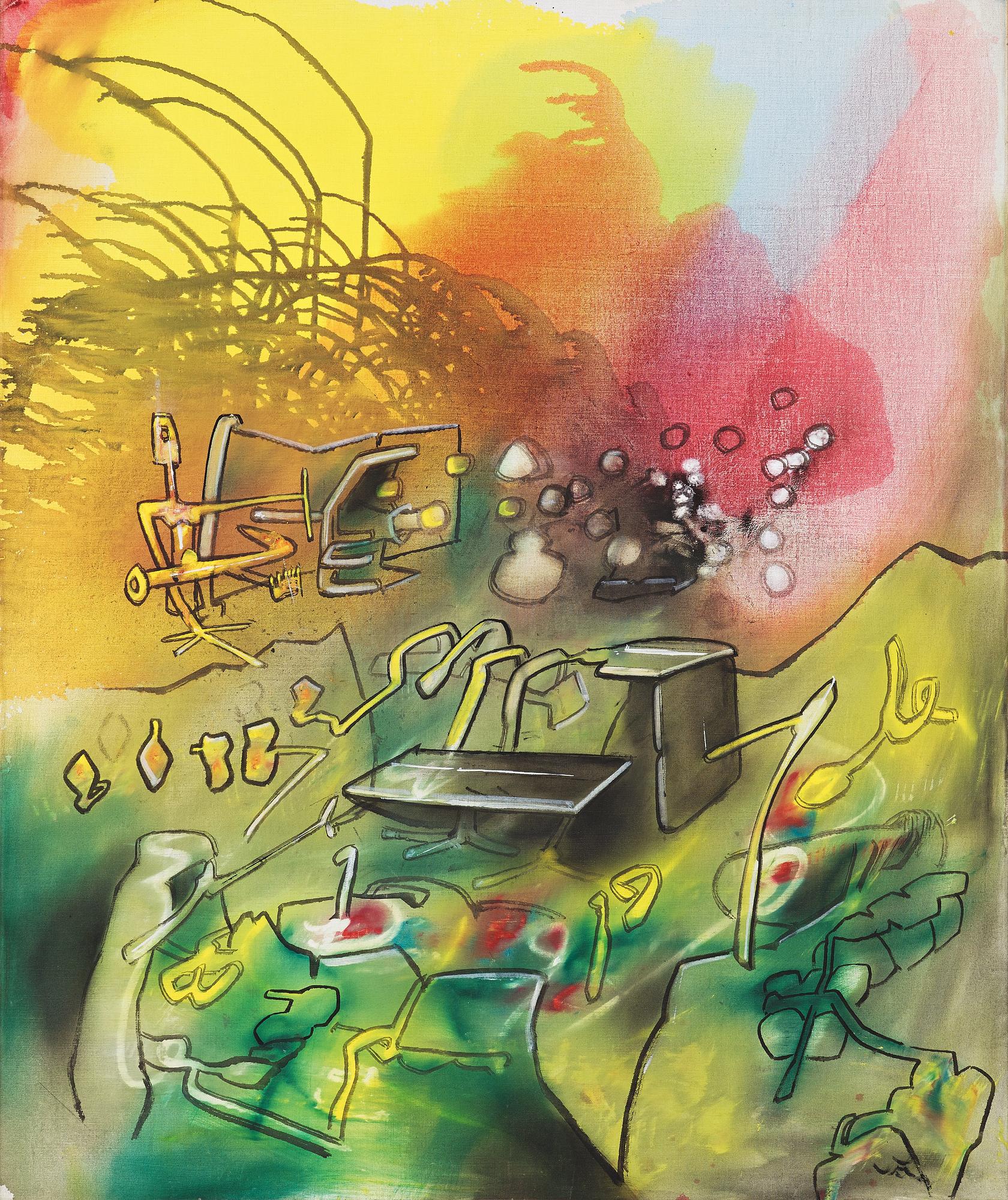 Roberto Matta, Untitled.