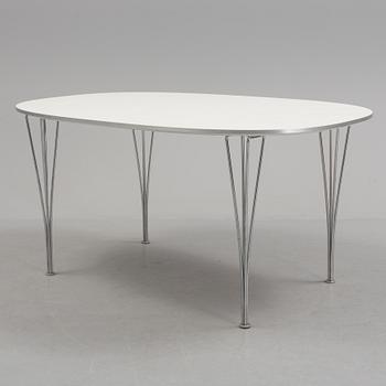 BRUNO MATHSSON AND PIET HEIN, a 'Superellips' dining table from Fritz Hansen, 2005.