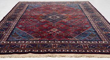 An Antique Joshagan carpet, central Persia, c. 340 x 240 cm.