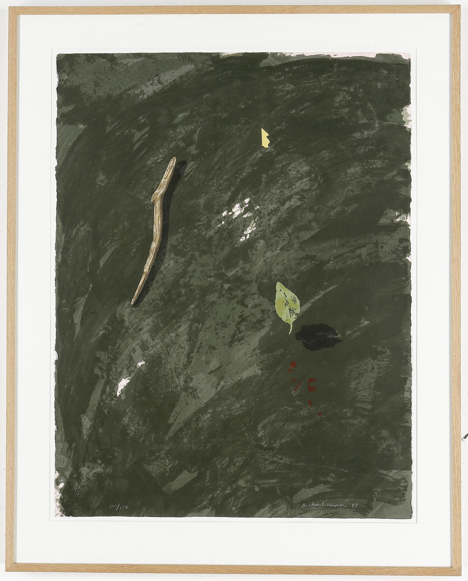 LENNART ASCHENBRENNER, litografi, signerad och daterad 1989. Numrerad 100/150.