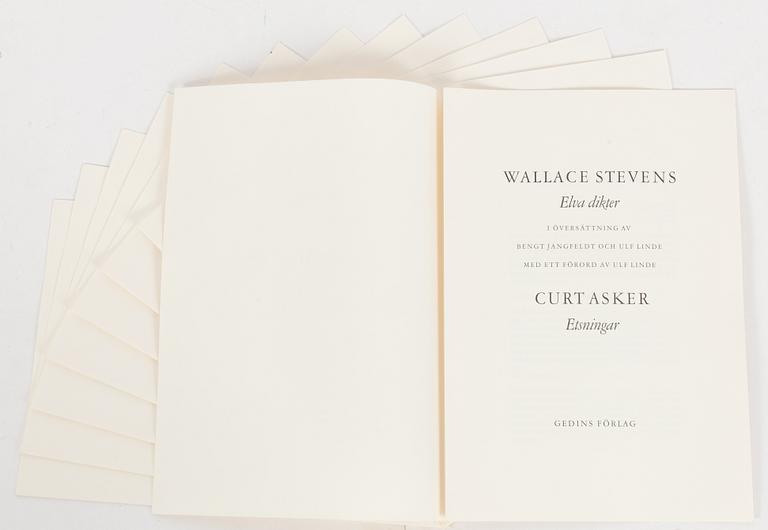 Curt Asker,/Wallace Stevens "Elva dikter".
