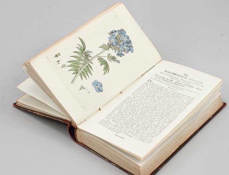 BOKVERK, 4 vol, "Svensk Botanik", utgivna av Johan Wilhelm Palmstruch, Stockholm, 1803-1809.