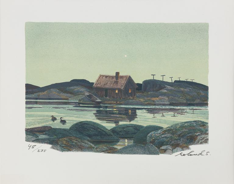 Roland Svensson, "Årstiderna i Skärgården", portfolio.