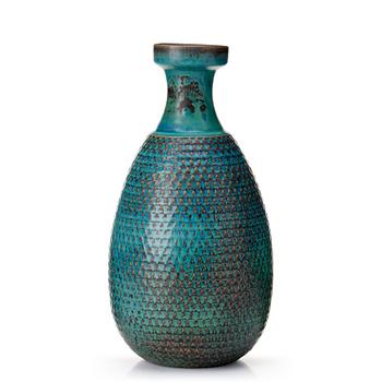 91. Stig Lindberg, a stoneware vase, Gustavsberg studio, Sweden 1964.