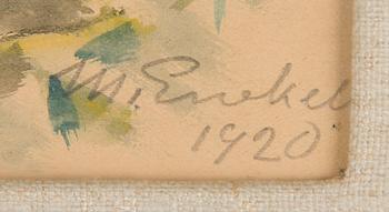 Magnus Enckell, Strandvy.