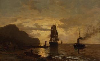 Herman Garman Schanche, oil on canvas, signed.