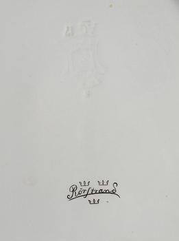 FAT, porslin, "Blåklint", Rörstrand, tidigt 1900-tal.