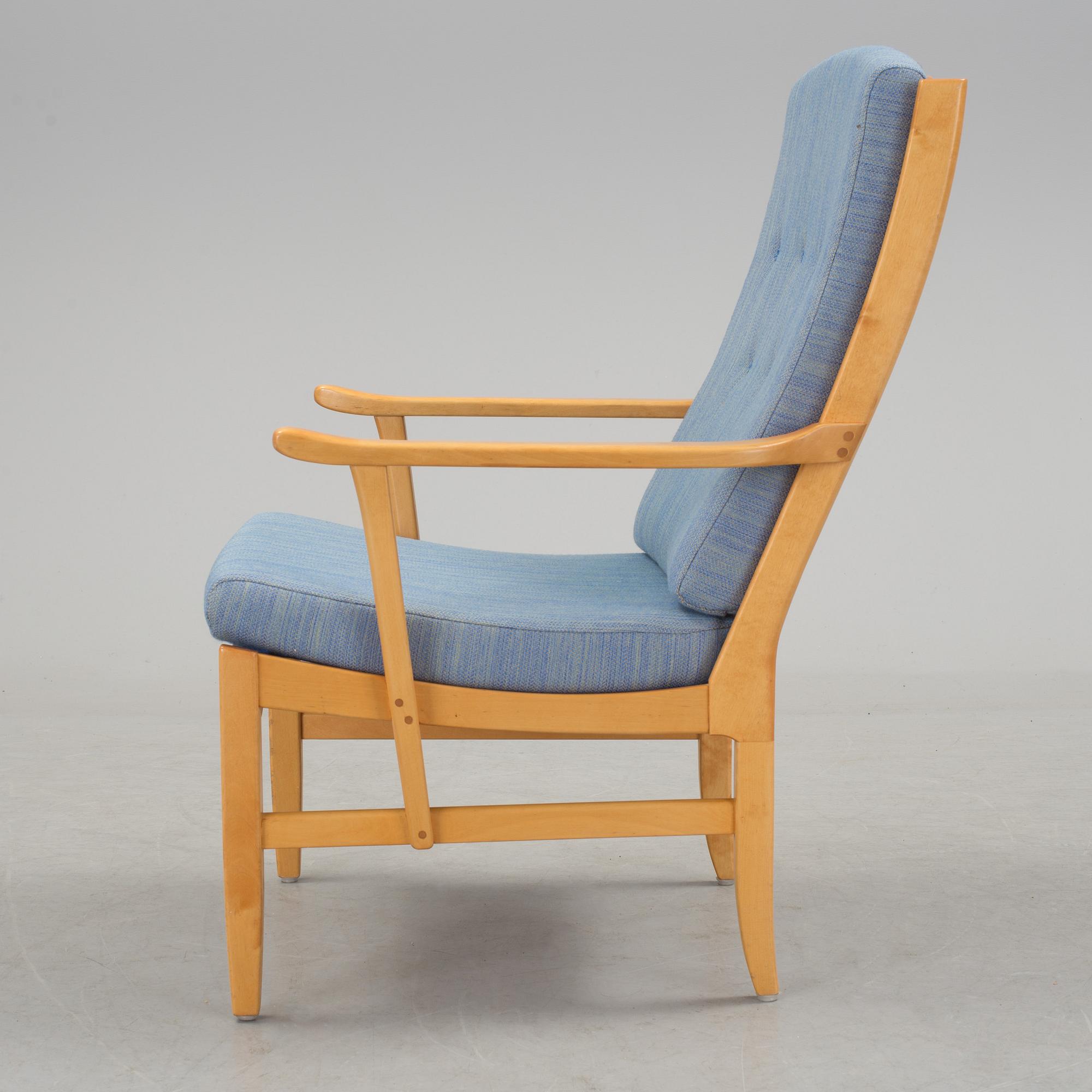 CARL MALMSTEN, an armchair "Ulfåsa", AB OH Sjögren, Tranås, 20th century.