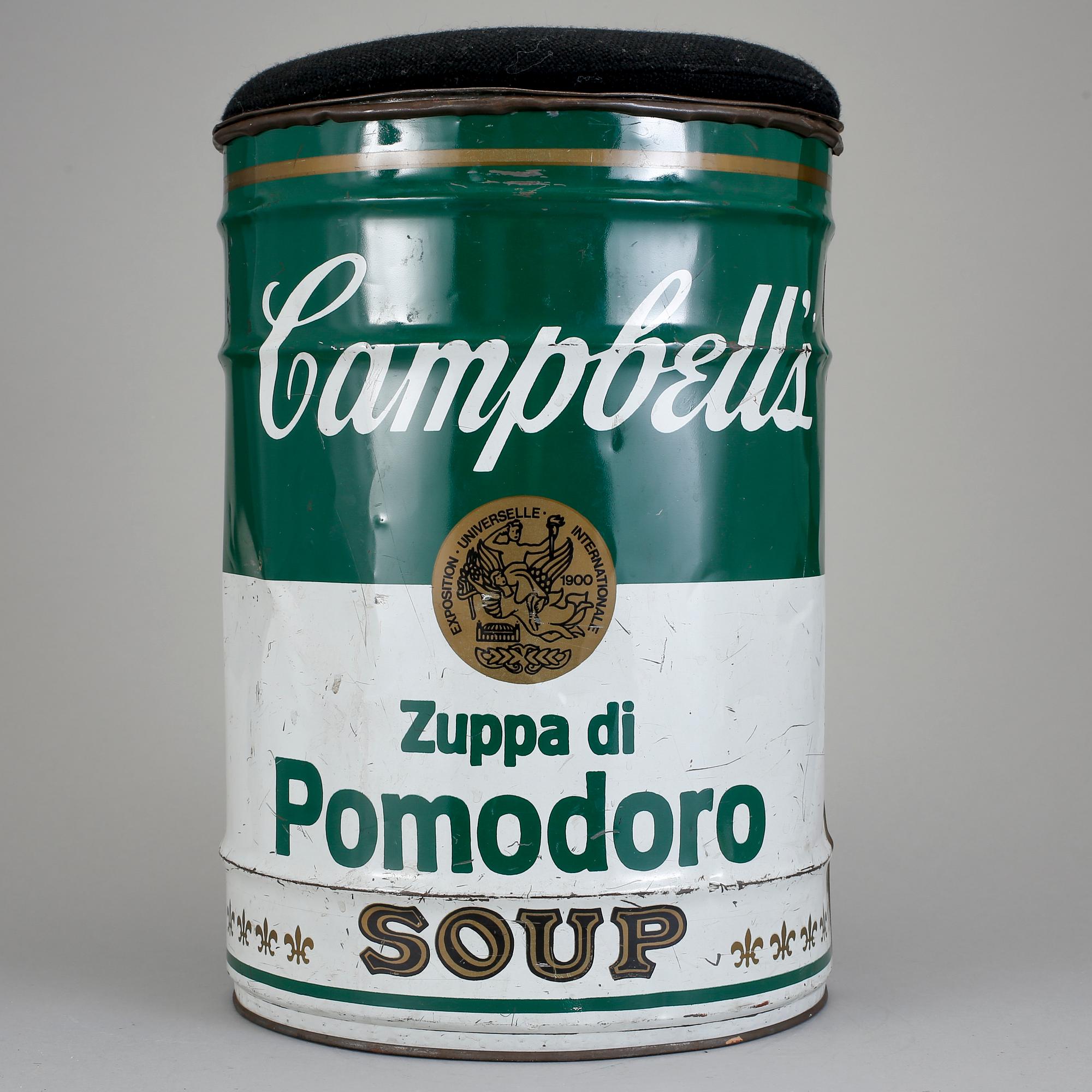 PALL, "Omaggio a: Andy Warhol", Simon Gavina, Ultramobile Collection, Studio Simon, Bologna, Italien efter 1973.