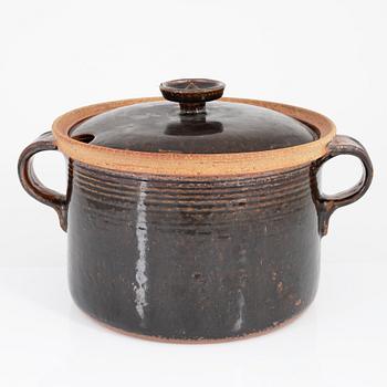 Karin Björquist, a large stoneware tureen, Gustavsberg, 1962.