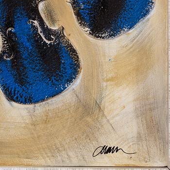 Arman (Armand Pierre Fernandez), ”Blue footprints”.