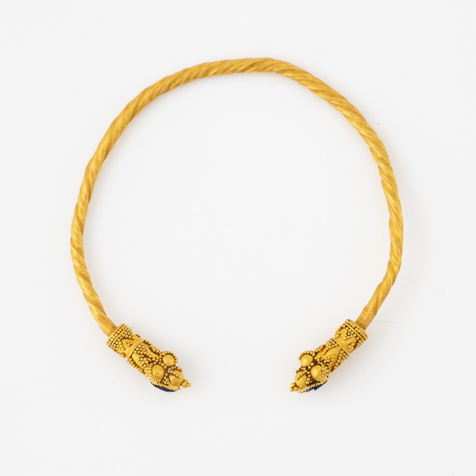 Armring, guld, Greko-Romersk-stil, sentida.