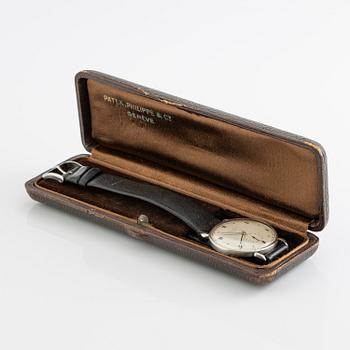 Patek Philippe, "Teardrop Lugs", "Steel Case", ca 1946.